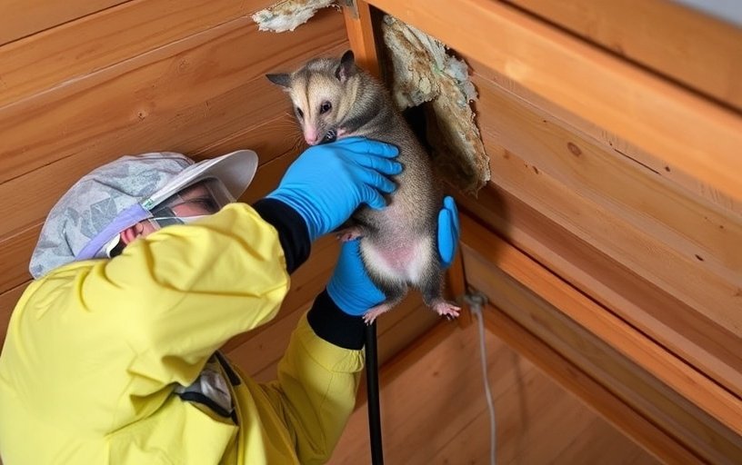 Roof & Ceiling Possum Removal in Mulgrave